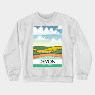 Devon for a Break. Crewneck Sweatshirt